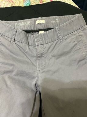 J. Crew Frankie Chinos in Light Lavender Gray